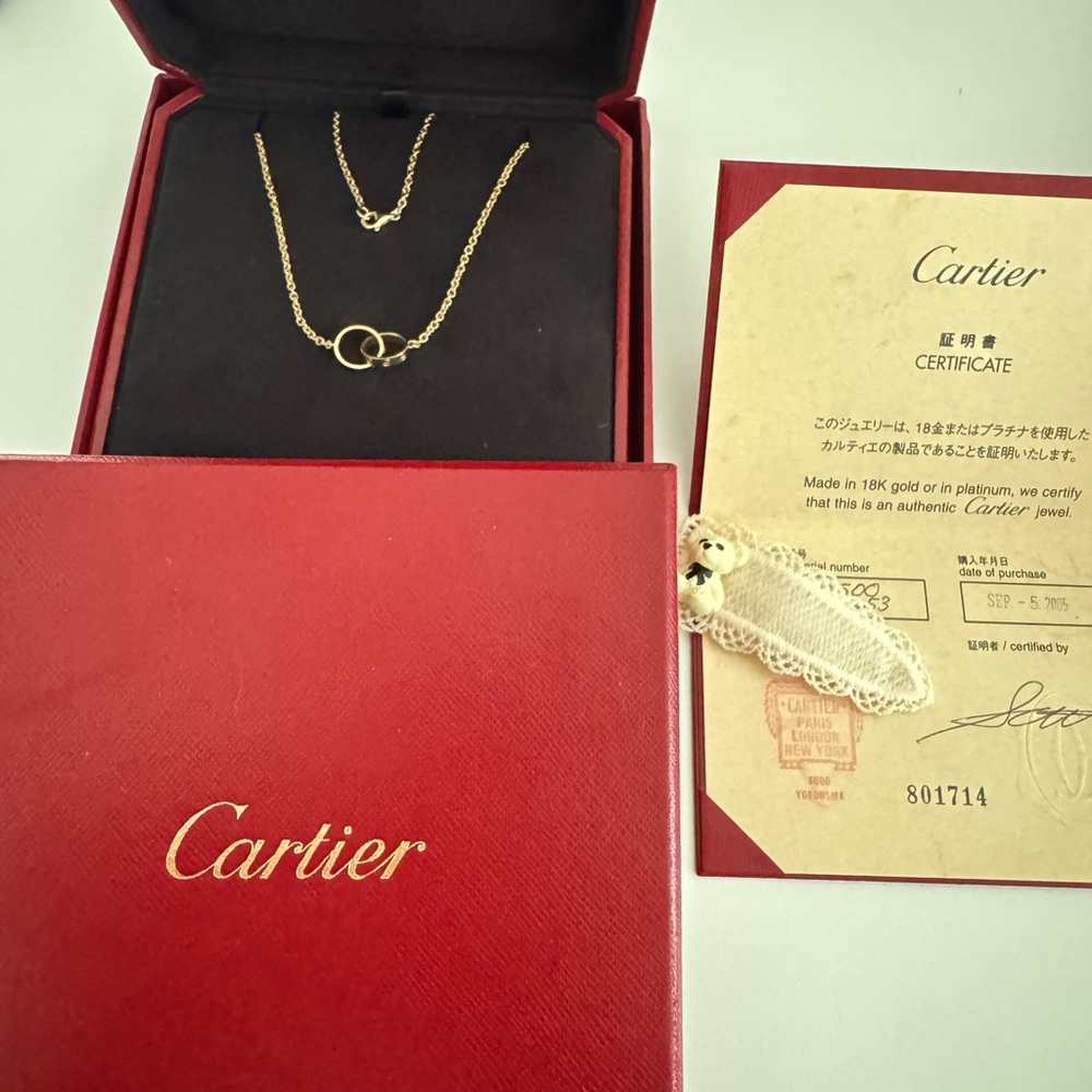 Authentic Love Cartier Necklace